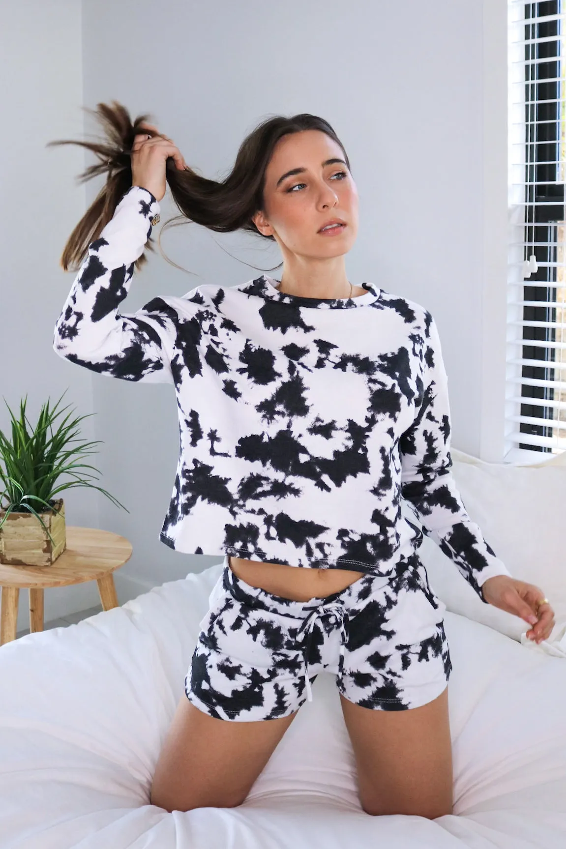 'A Soft Spot' French Tie Dye Lounge Set