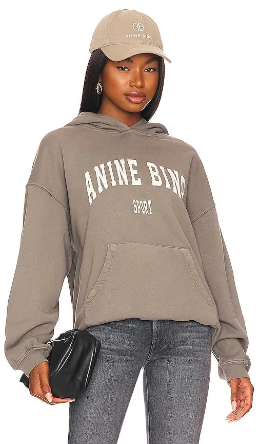 ANINE BING Sport Harvey Sweatshirt in Grey