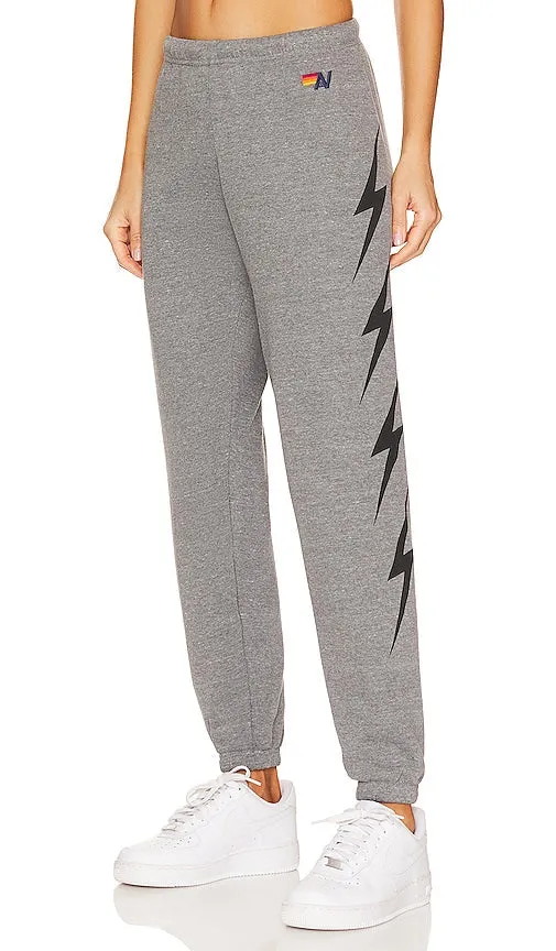 Aviator Nation Bolt 4 Sweatpant in Grey