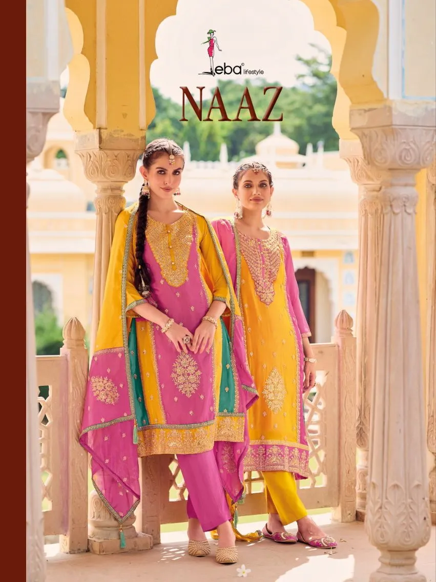 Beautiful Designer Naaz Patiya Style Chudidar Suit