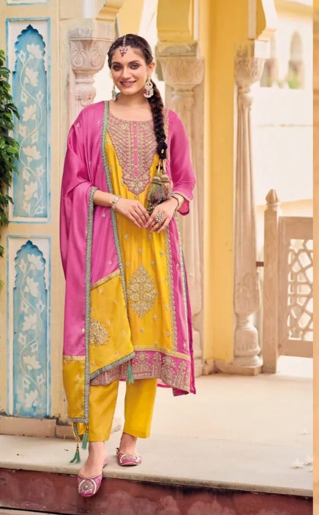 Beautiful Designer Naaz Patiya Style Chudidar Suit