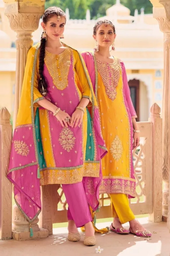 Beautiful Designer Naaz Patiya Style Chudidar Suit