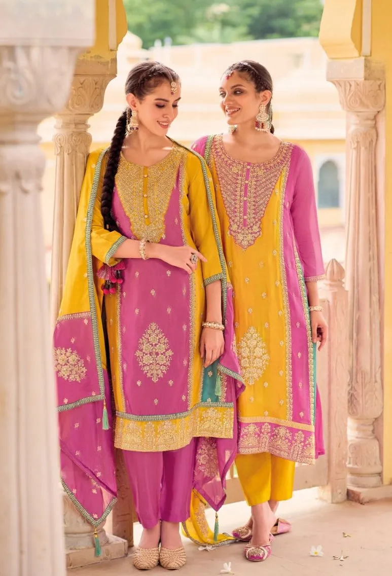 Beautiful Designer Naaz Patiya Style Chudidar Suit