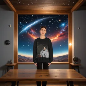 Custom Cat Sweatshirt - The Astronaut