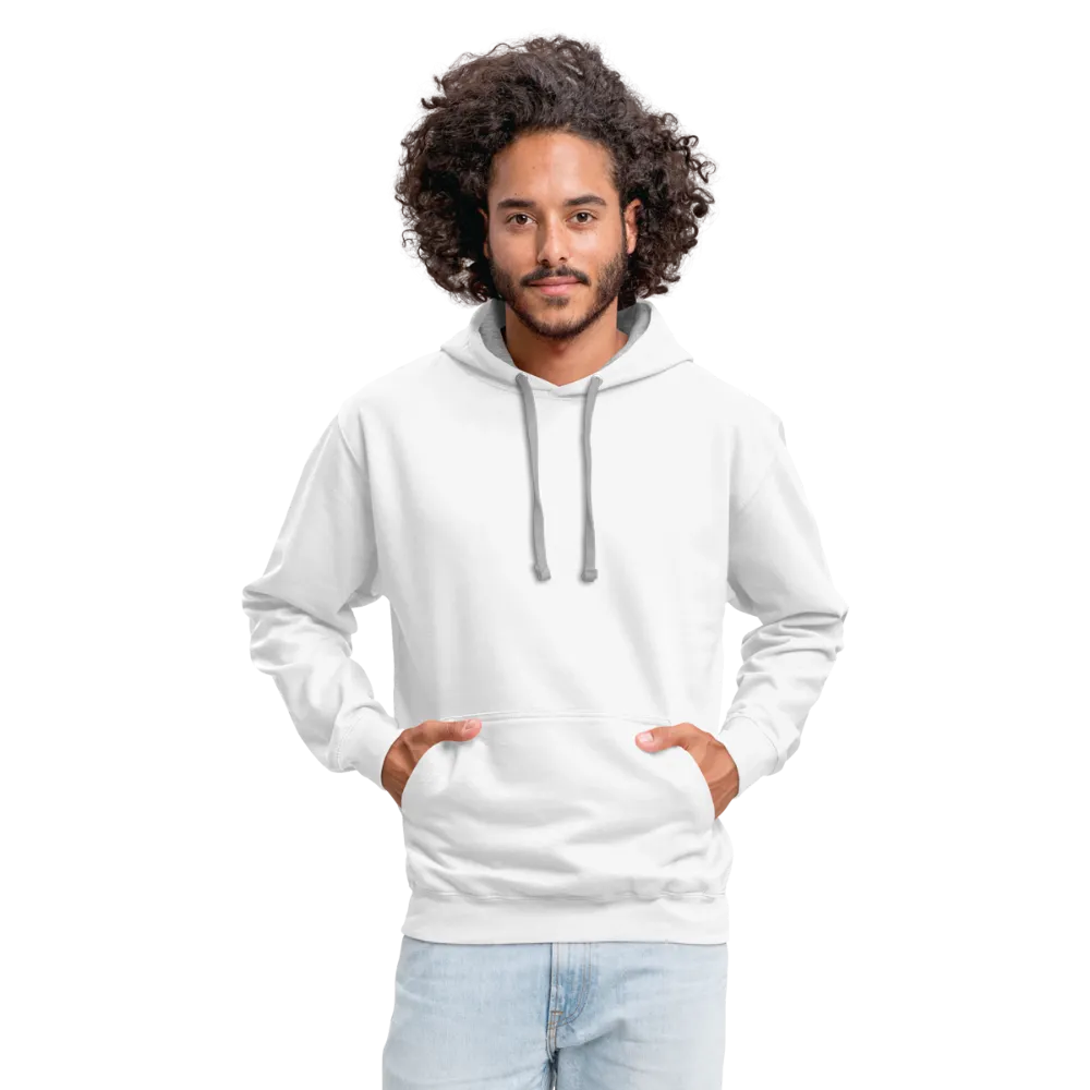 Customizable Unisex Contrast Hoodie add your own photos, images, designs, quotes, texts and more