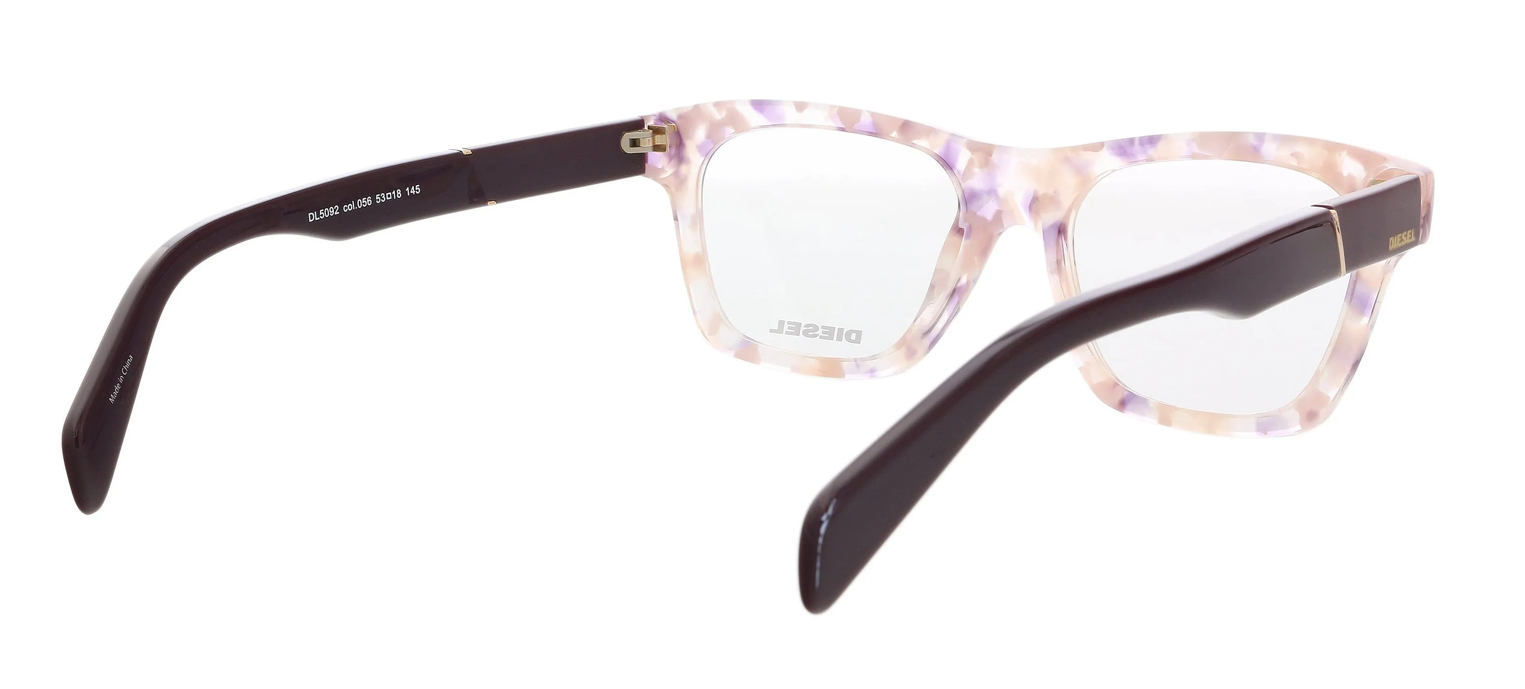 Diesel DL5092 Havana Square Eyeglasses