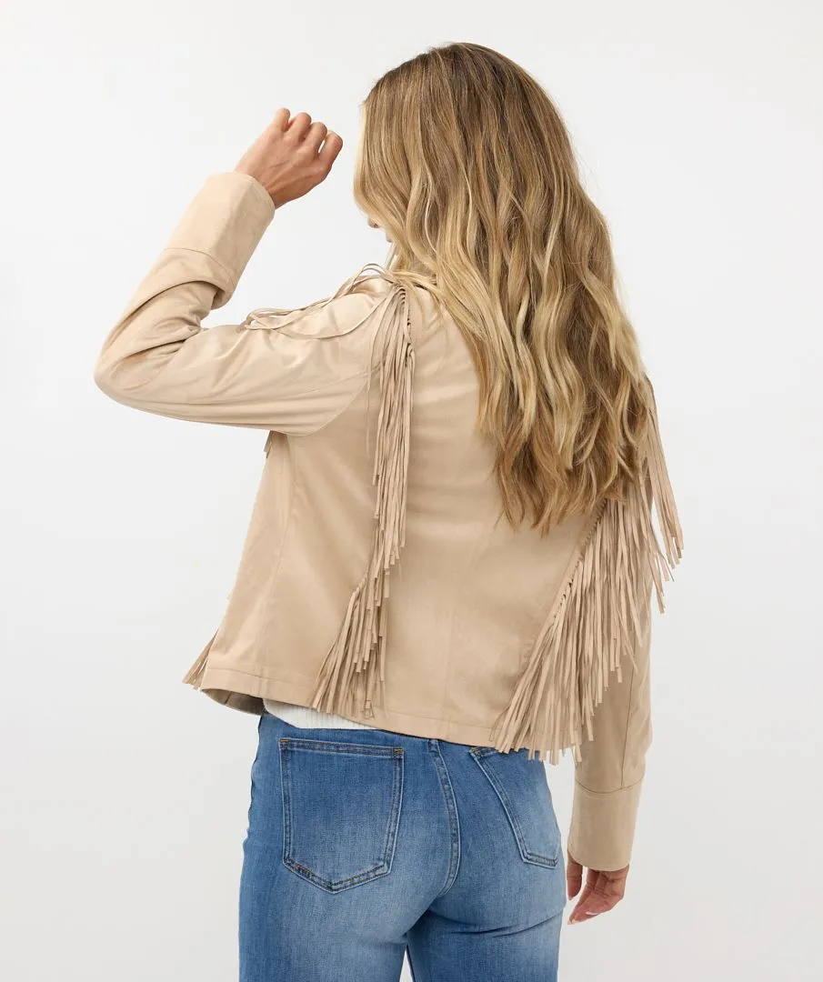EQ2410500 Vegan Suede Jacket