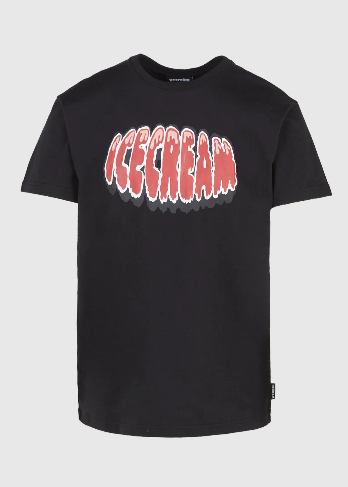 ICECREAM: BUBBLE SS TEE [BLACK]