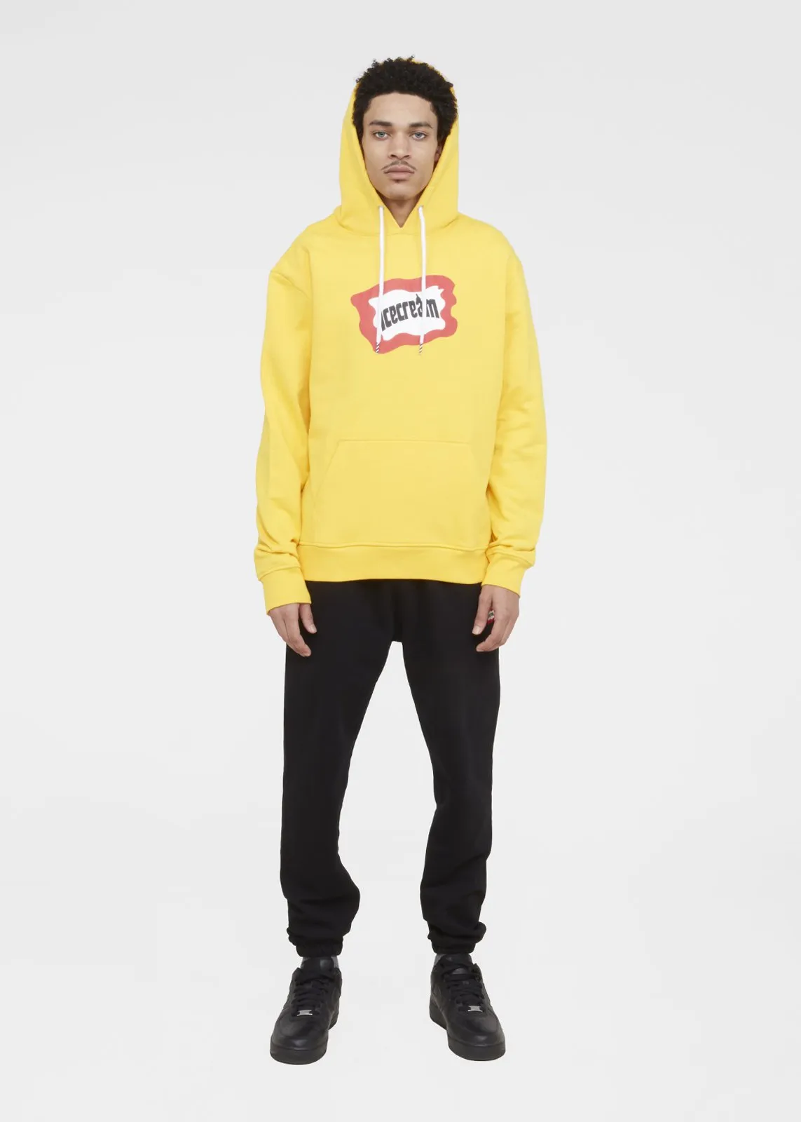 ICECREAM: FLAG HOODIE [YELLOW]
