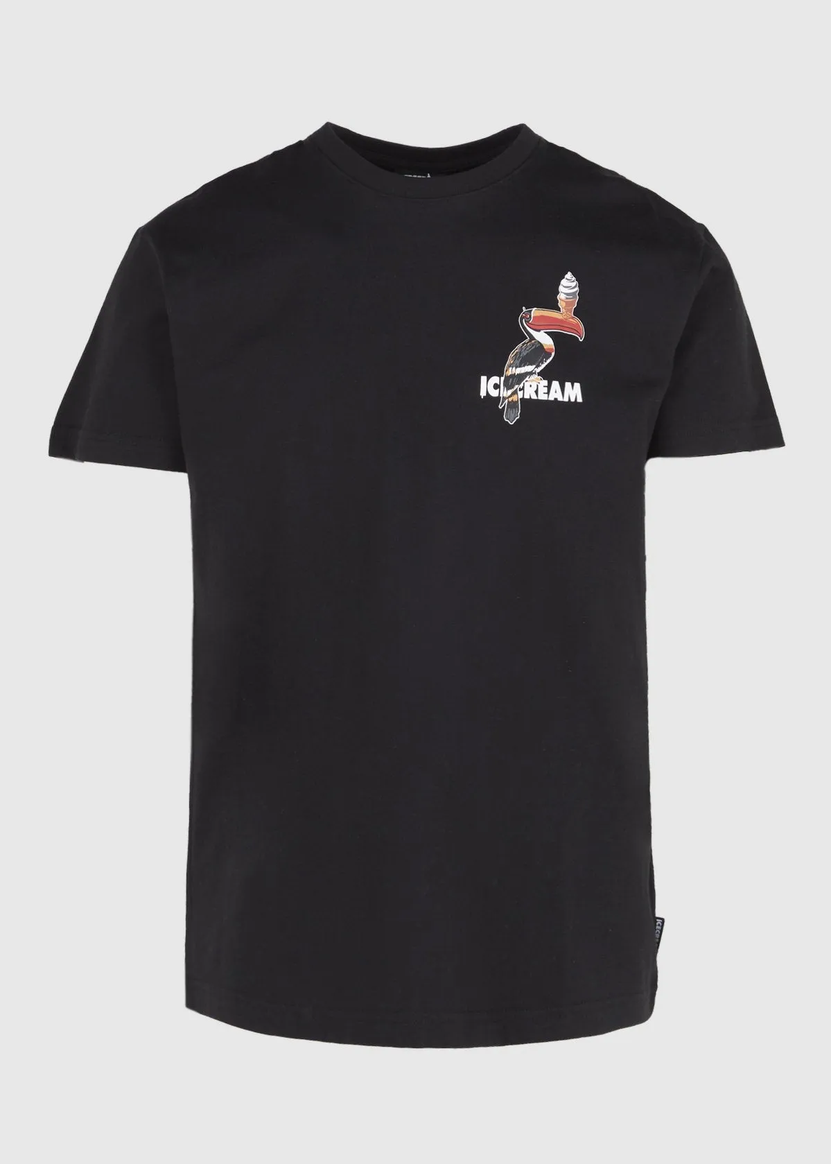 ICECREAM: FLYER SS TEE [BLACK]