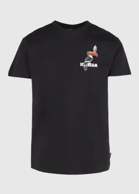ICECREAM: FLYER SS TEE [BLACK]