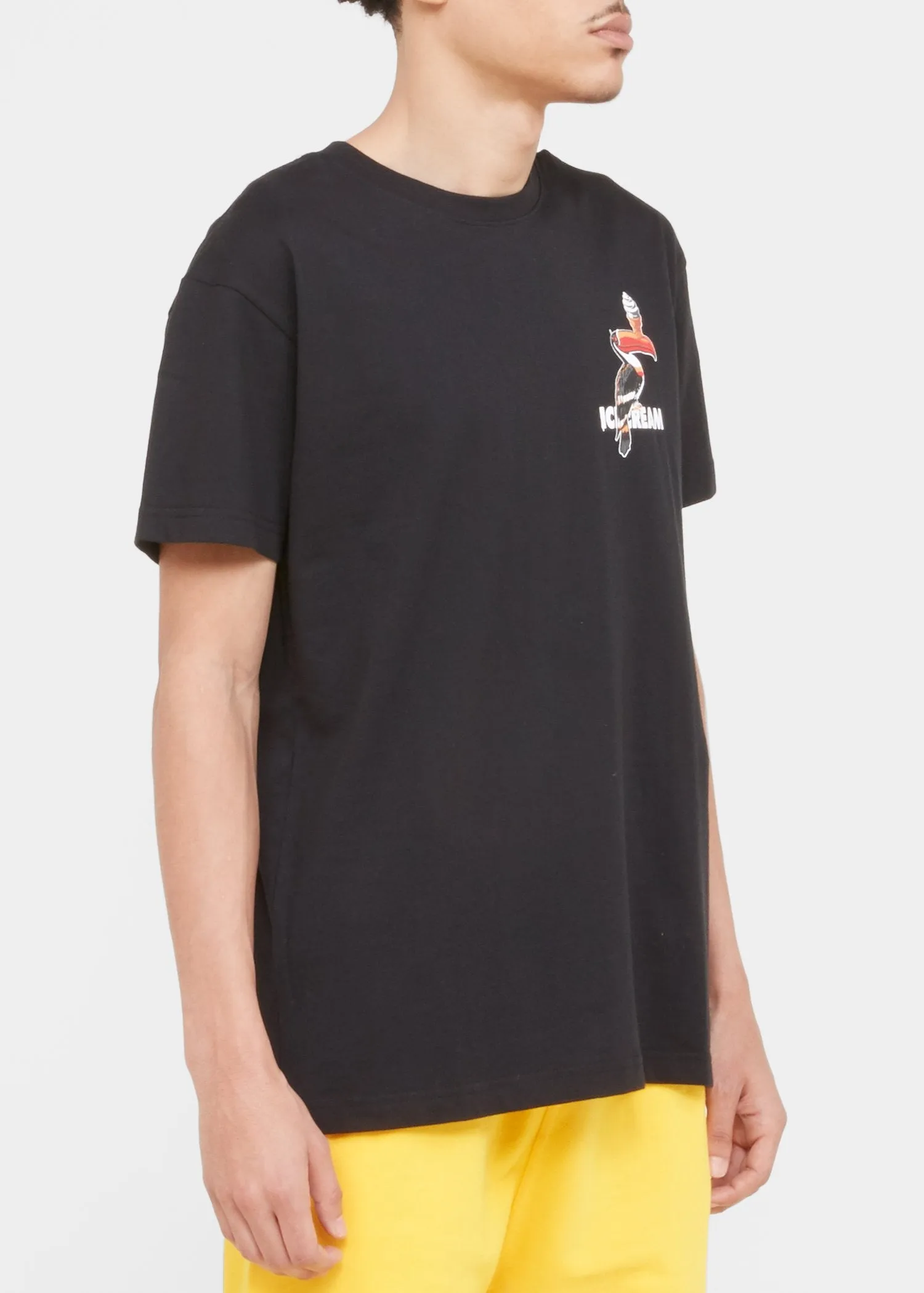 ICECREAM: FLYER SS TEE [BLACK]
