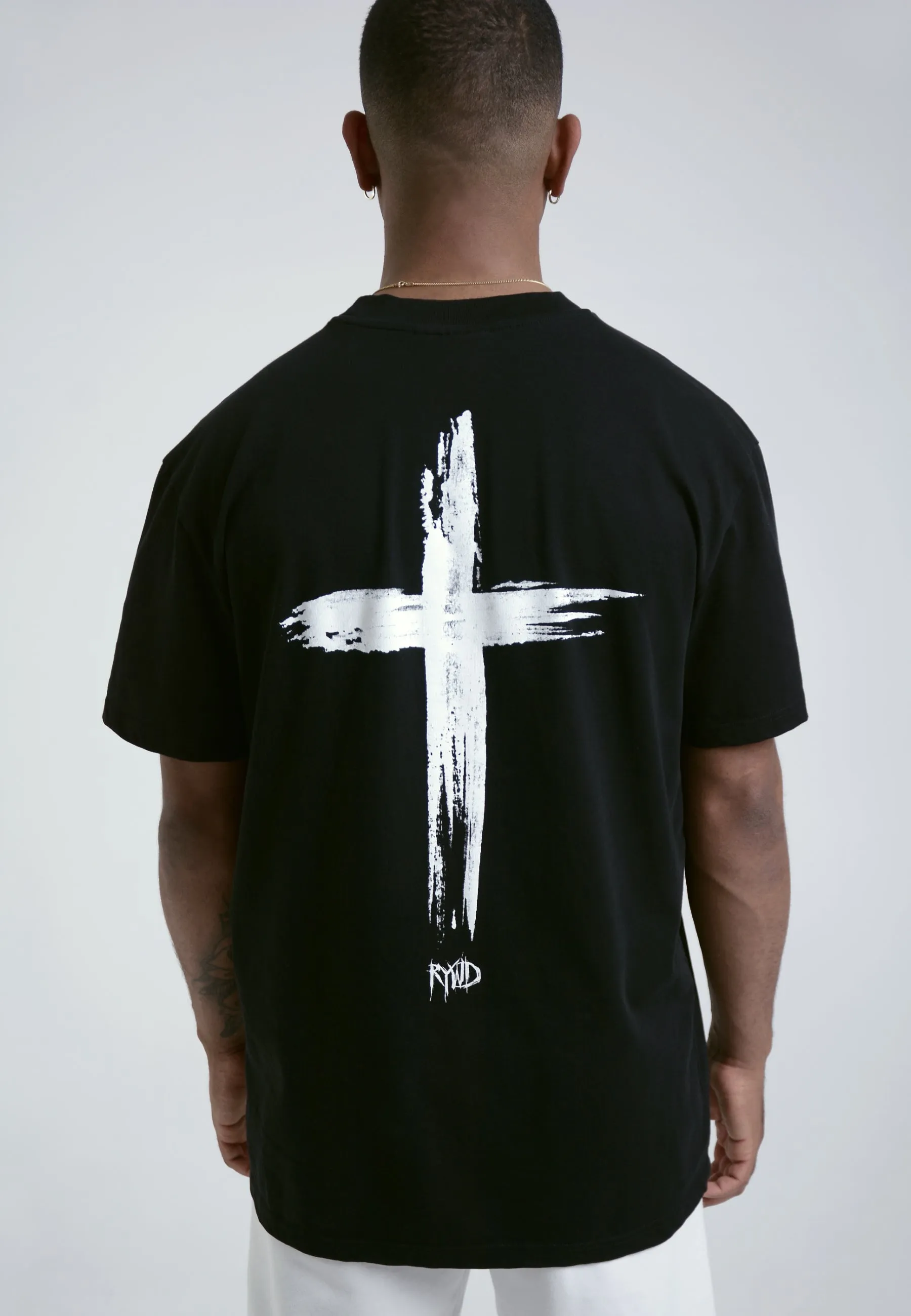 RYWD Cross T-Shirt schwarz