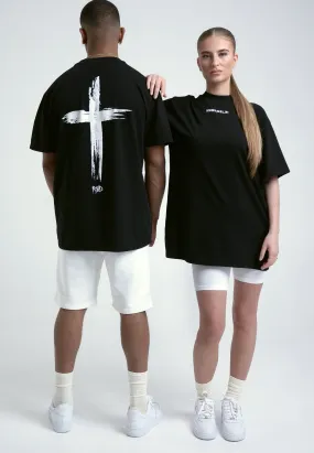 RYWD Cross T-Shirt schwarz