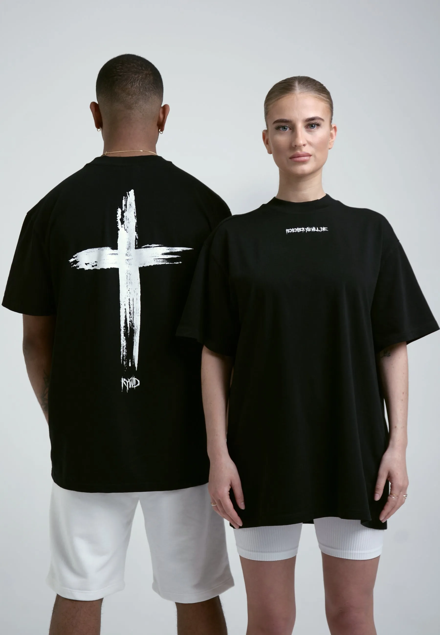 RYWD Cross T-Shirt schwarz