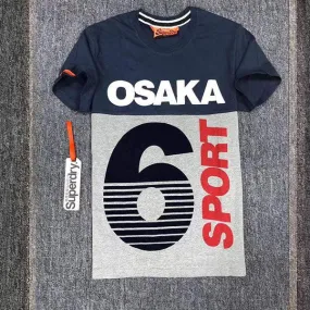 Super Dry Osaka 6 Sport Polo T-shirt  Navyblue
