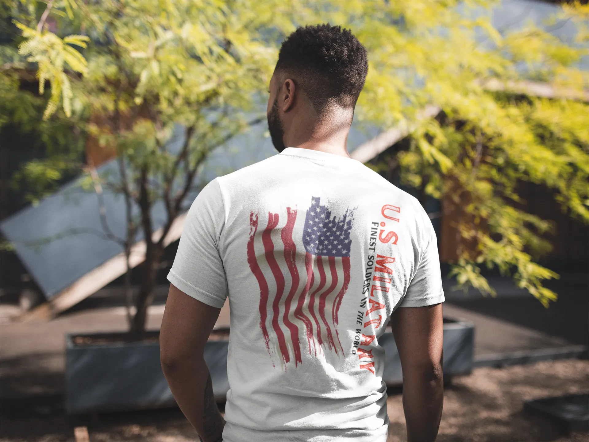 T-Shirt Premium Quality Jersey ( US Military ) Military Style
