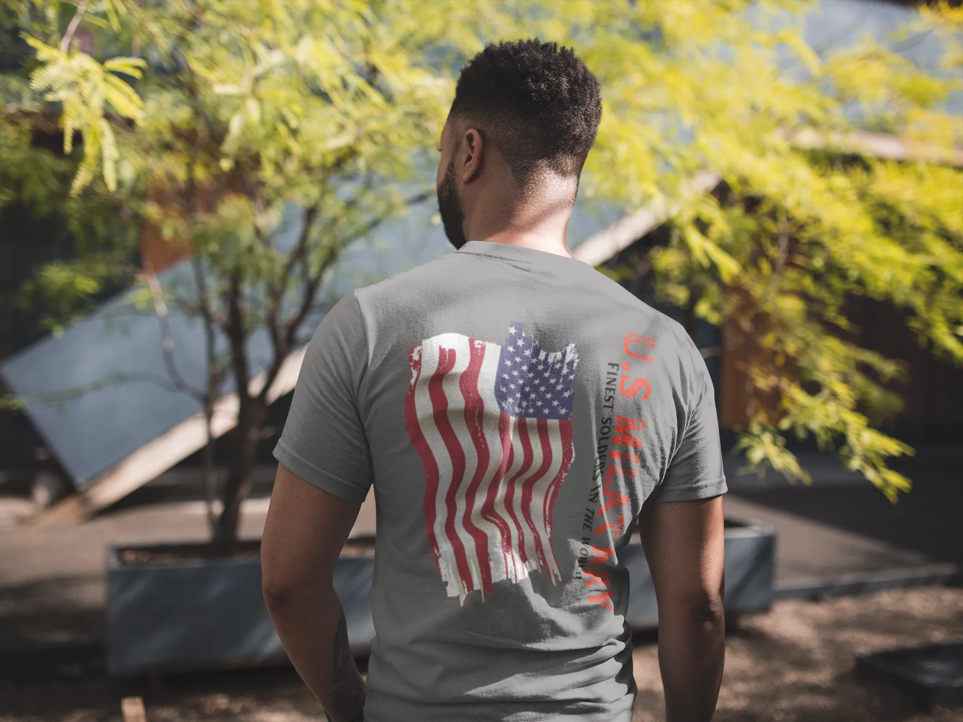 T-Shirt Premium Quality Jersey ( US Military ) Military Style