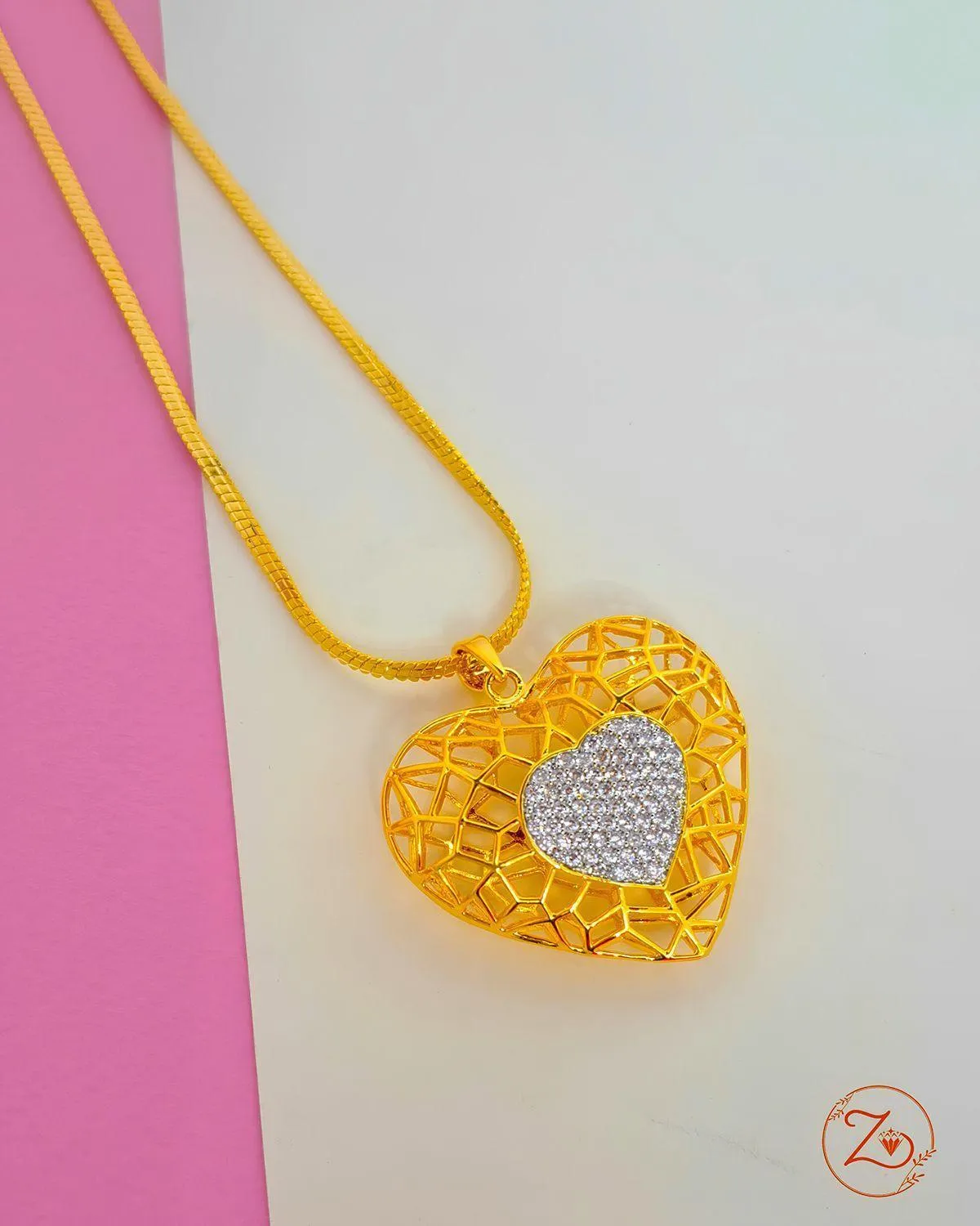 Zevarly Ranjhana Locket With Chain