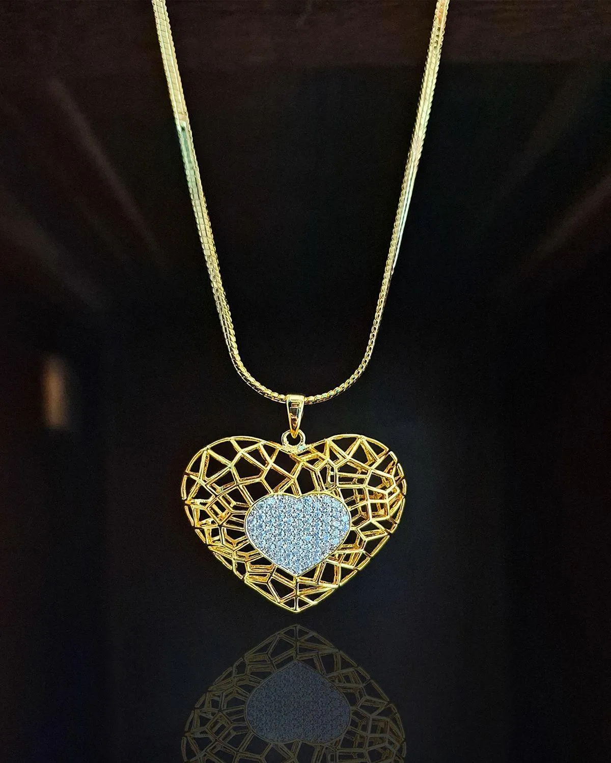 Zevarly Ranjhana Locket With Chain